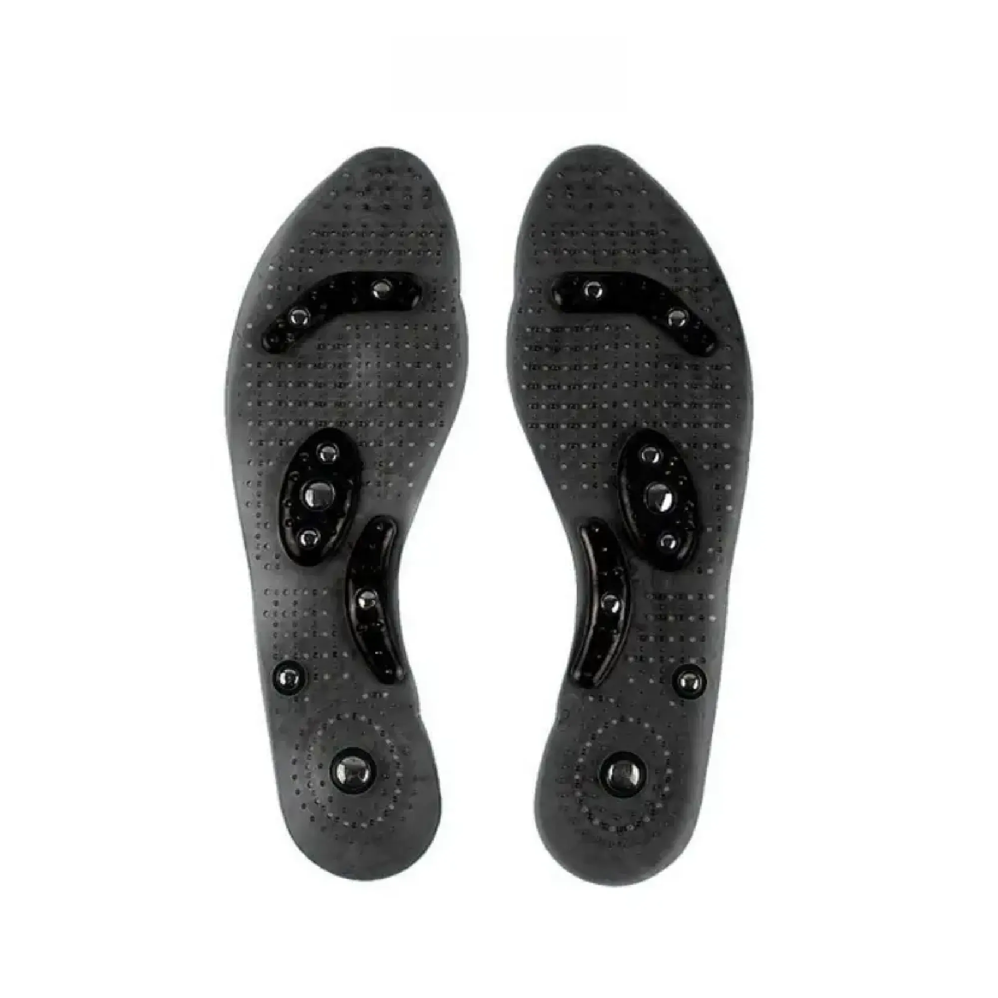 1 Pair Acupressure Magnetic Massage Insoles Men Women Silicone Insole Foot Massager Shoe Pad