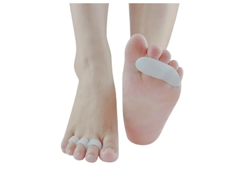 1 pair Hammer Toe Corrector (White)