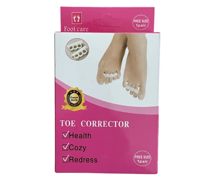 1 pair Hammer Toe Corrector (White)