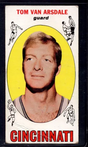 1969-70 Topps #79 Tom Van Arsdale Cincinnati Royals Rookie Basketball Cards