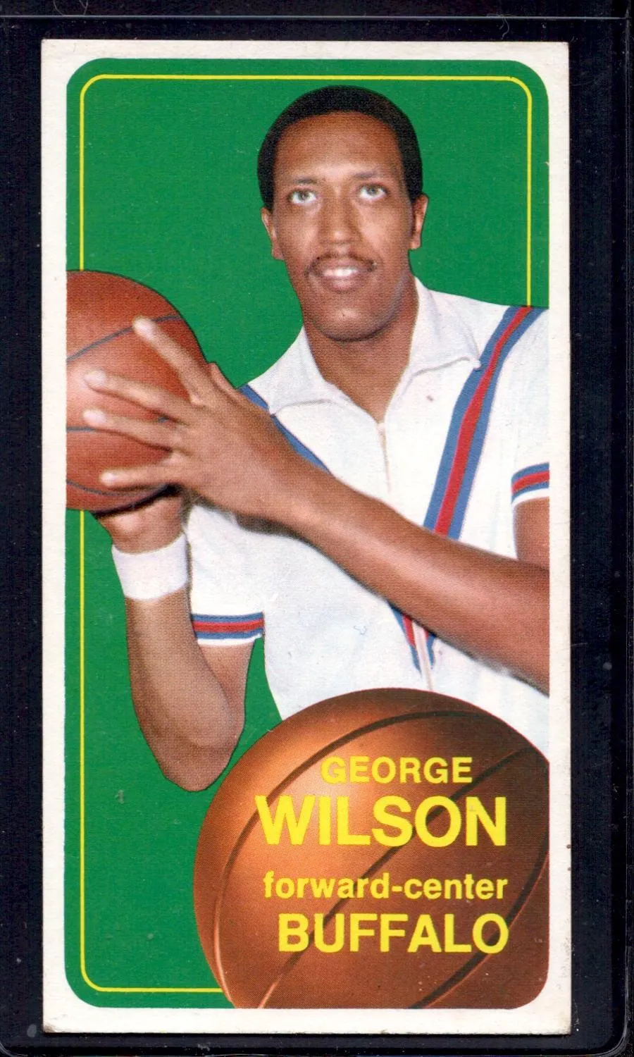 1970-71 Topps #11 George Wilson Buffalo Braves Rookie Basketball Cards