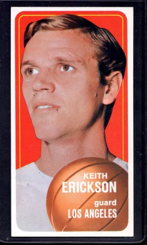 1970-71 Topps #38 Keith Erickson Los Angeles Lakers Basketball Cards