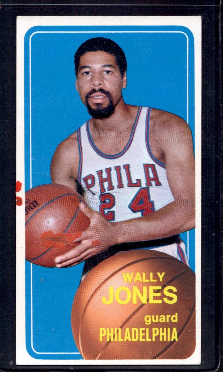 1970-71 Topps #83 Wally Jones Philadelphia 76ers Basketball Cards