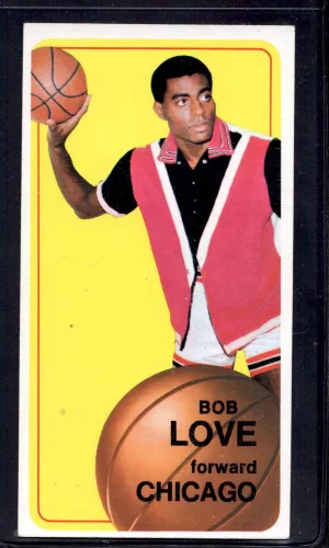 1970-71 Topps #84 Bob Love Chicago Bulls Basketball Cards