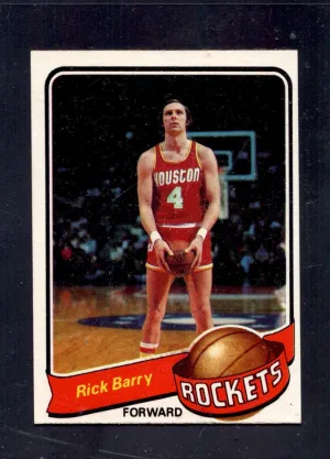 1979-80 Topps #120 Rick Barry Houston Rockets Basketball Cards