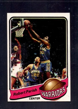 1979-80 Topps #93 Robert Parish Golden State Warriors Basketball Cards