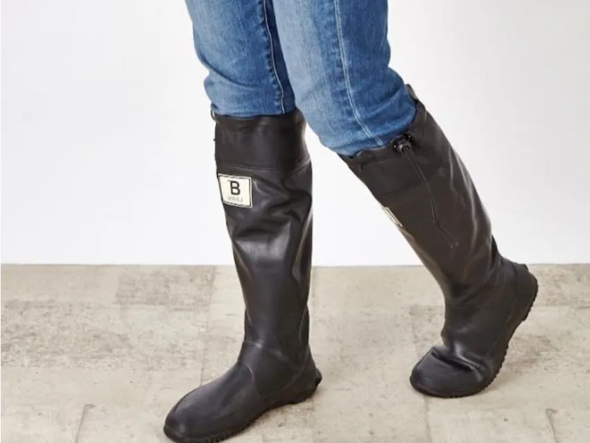 2022 Excusive colour BLACK  WBSJ Portable Wellington Boots