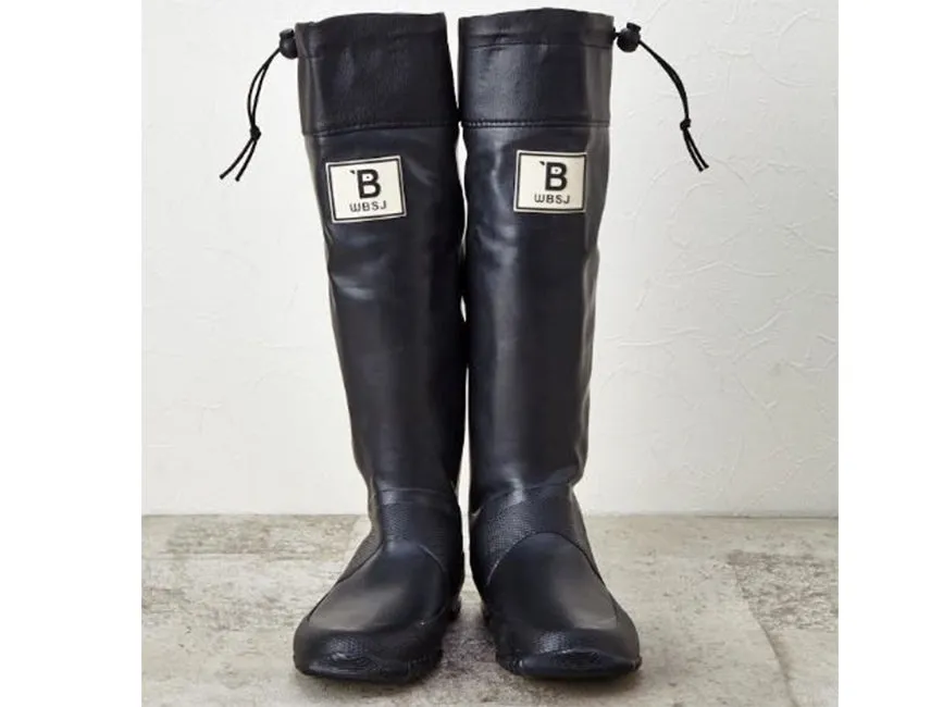 2022 Excusive colour BLACK  WBSJ Portable Wellington Boots