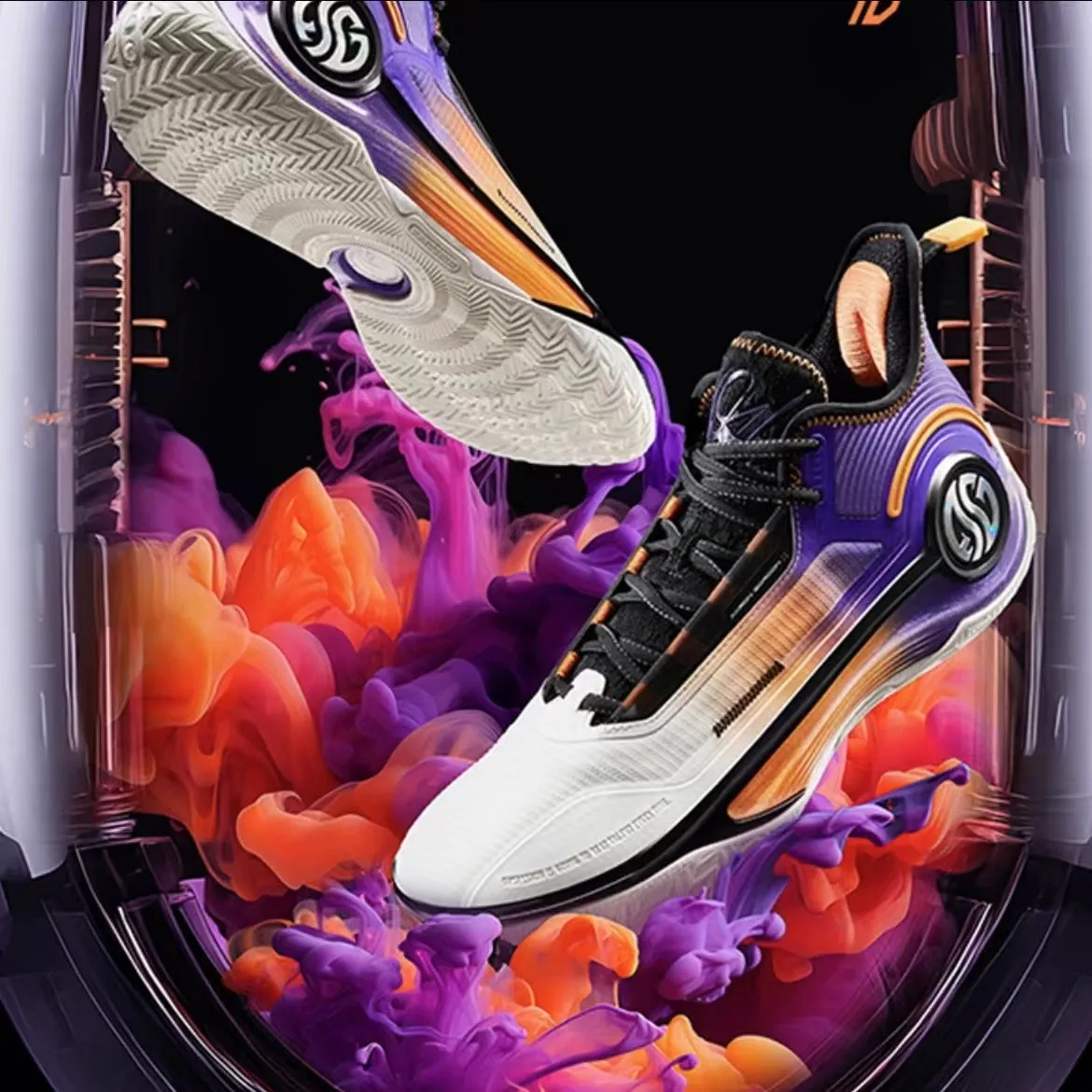 361° Aaron Gordon AG4 CQT - White/Orange/Purple