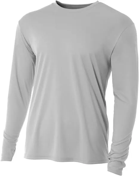 A4 Youth Cooling Performance Long Sleeve T-Shirt