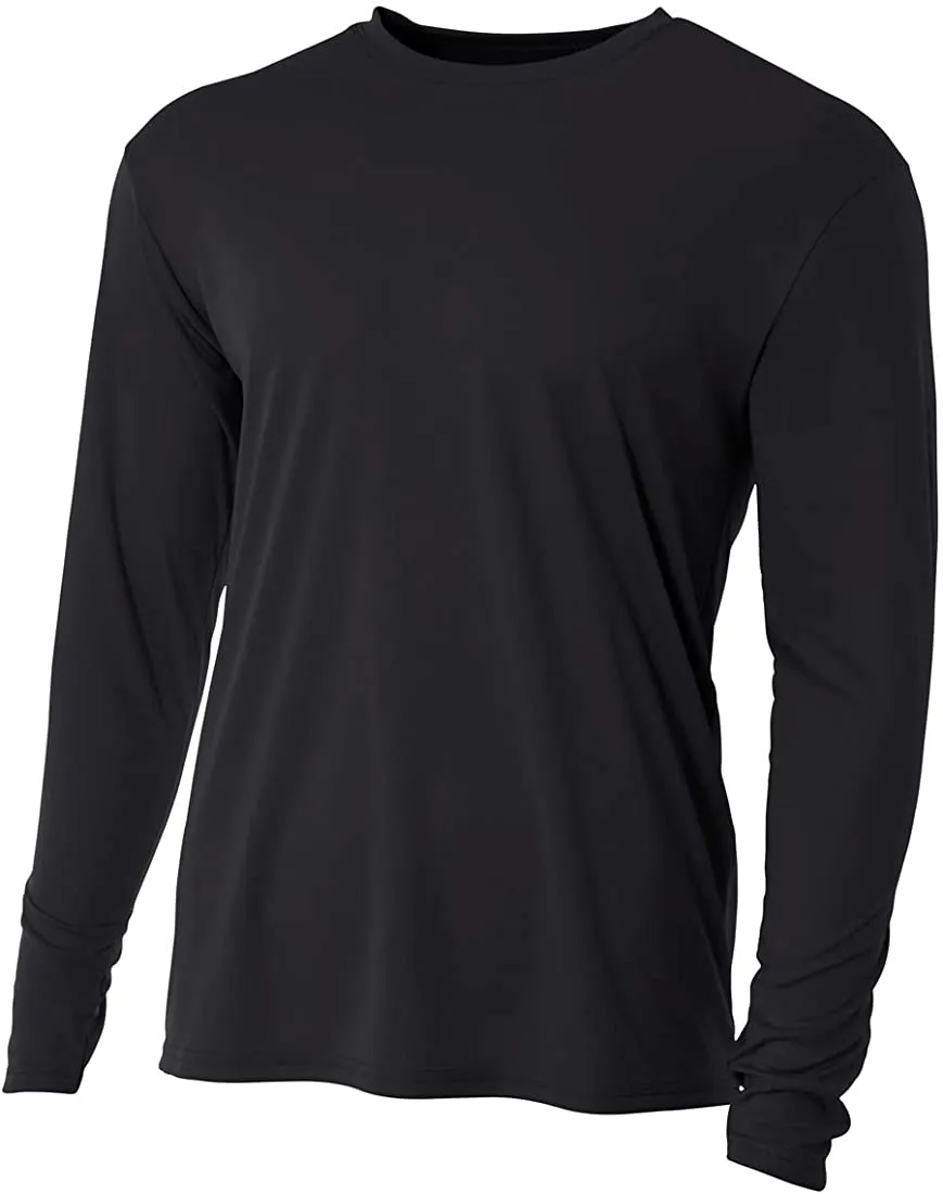 A4 Youth Cooling Performance Long Sleeve T-Shirt