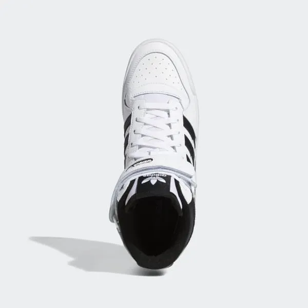 Adidas Men's Forum Mid Shoes - Core Black / Cloud White