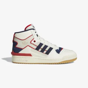 Adidas Originals | FORUM EXHIBIT MID  { COLLEGIATE NAVY / SCARLET