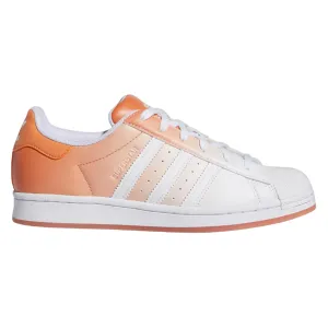 adidas Originals Womens Superstar Gradient Copper Shoes - White / Orange