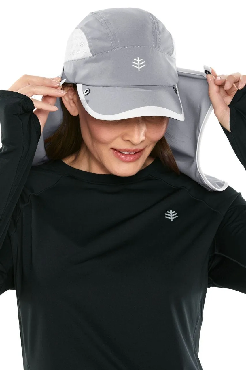 Agility Sport Cap  |  Steel Grey/White