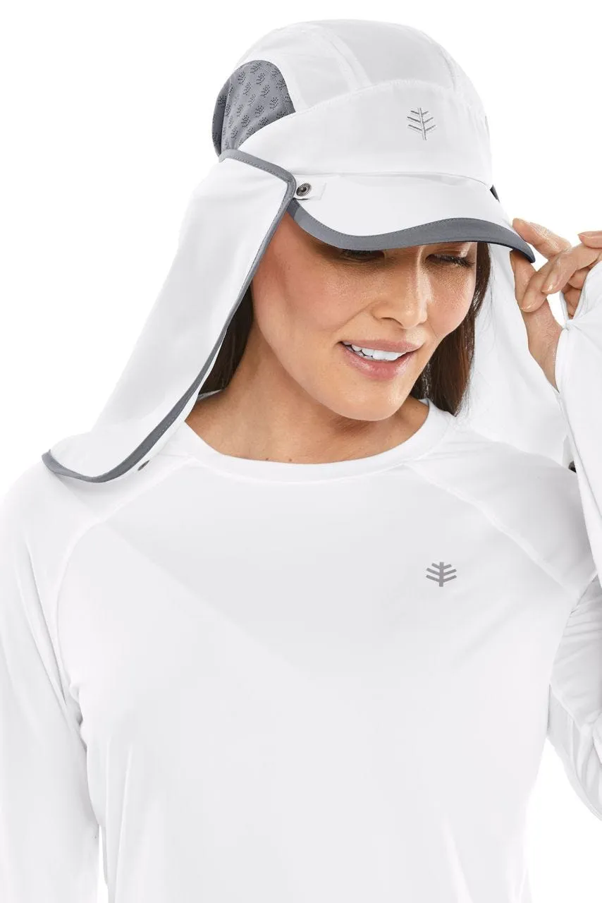 Agility Sport Cap  |  White/Steel Grey