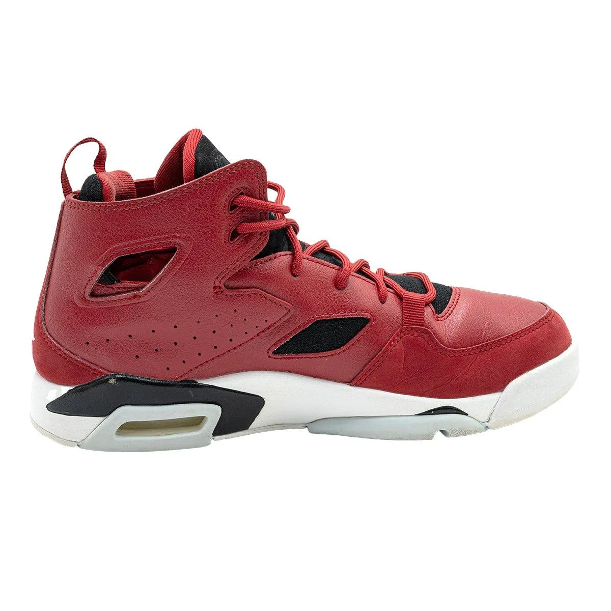 Air Jordan Flightclub 91 Sneakers Leather Red Colour For Kids