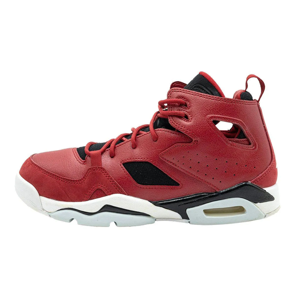 Air Jordan Flightclub 91 Sneakers Leather Red Colour For Kids