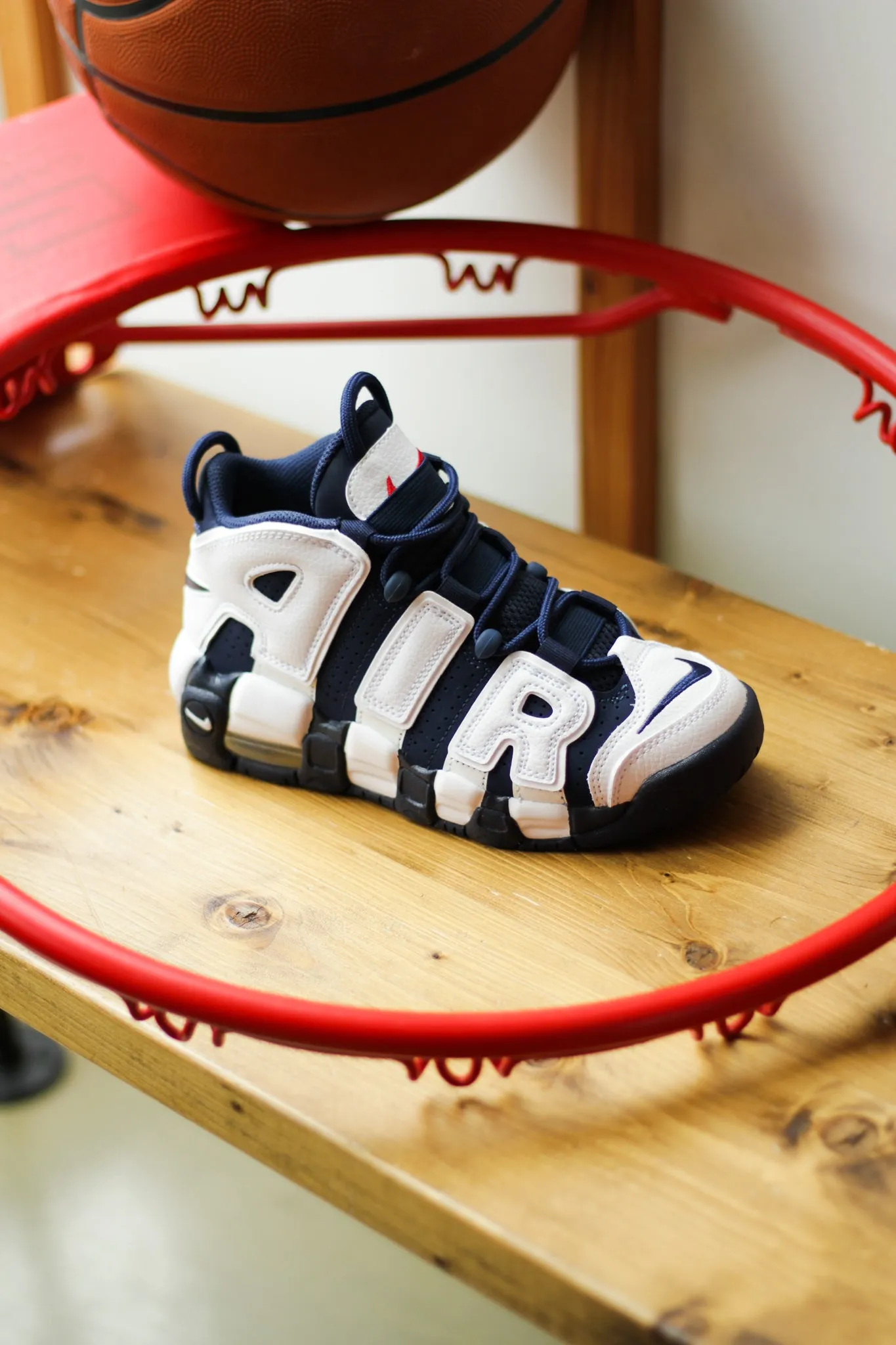 AIR MORE UPTEMPO (GS) "MIDNIGHT NAVY"