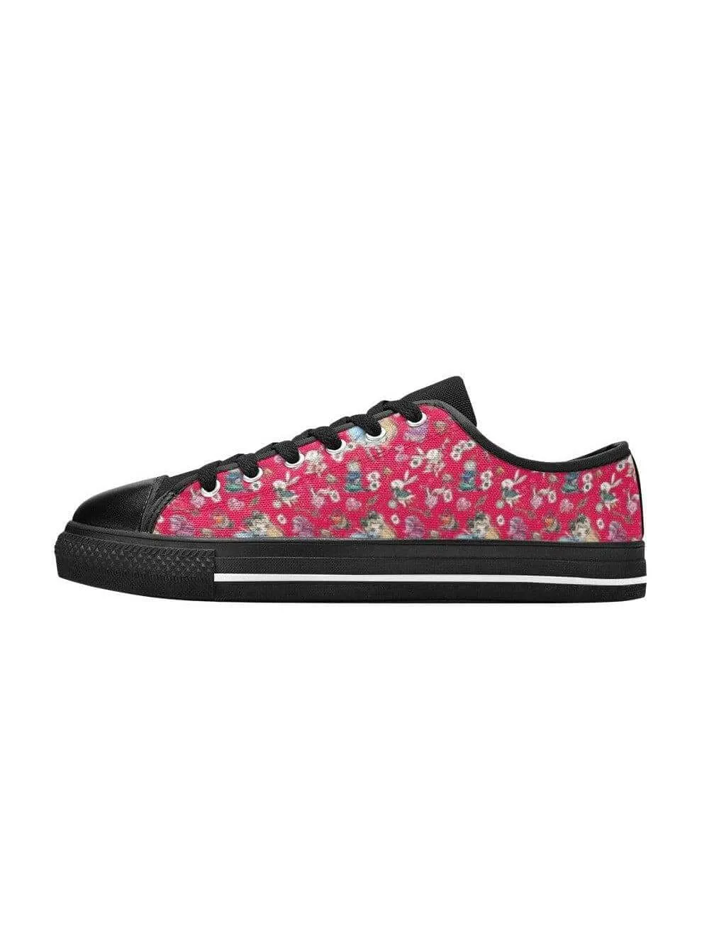 Alice in Wonderland Kid's Canvas Sneakers