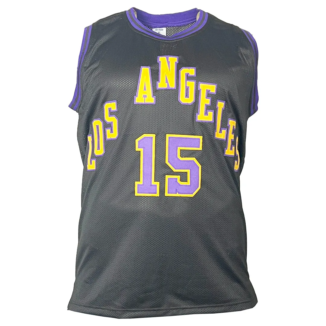 Austin Reaves Signed Los Angeles Black Basketball Jersey (Beckett)