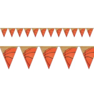 Basketball Pennant Banner