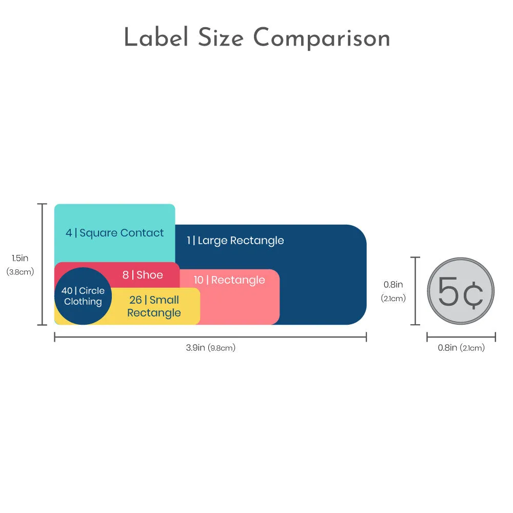 Basketball School Labels Pack