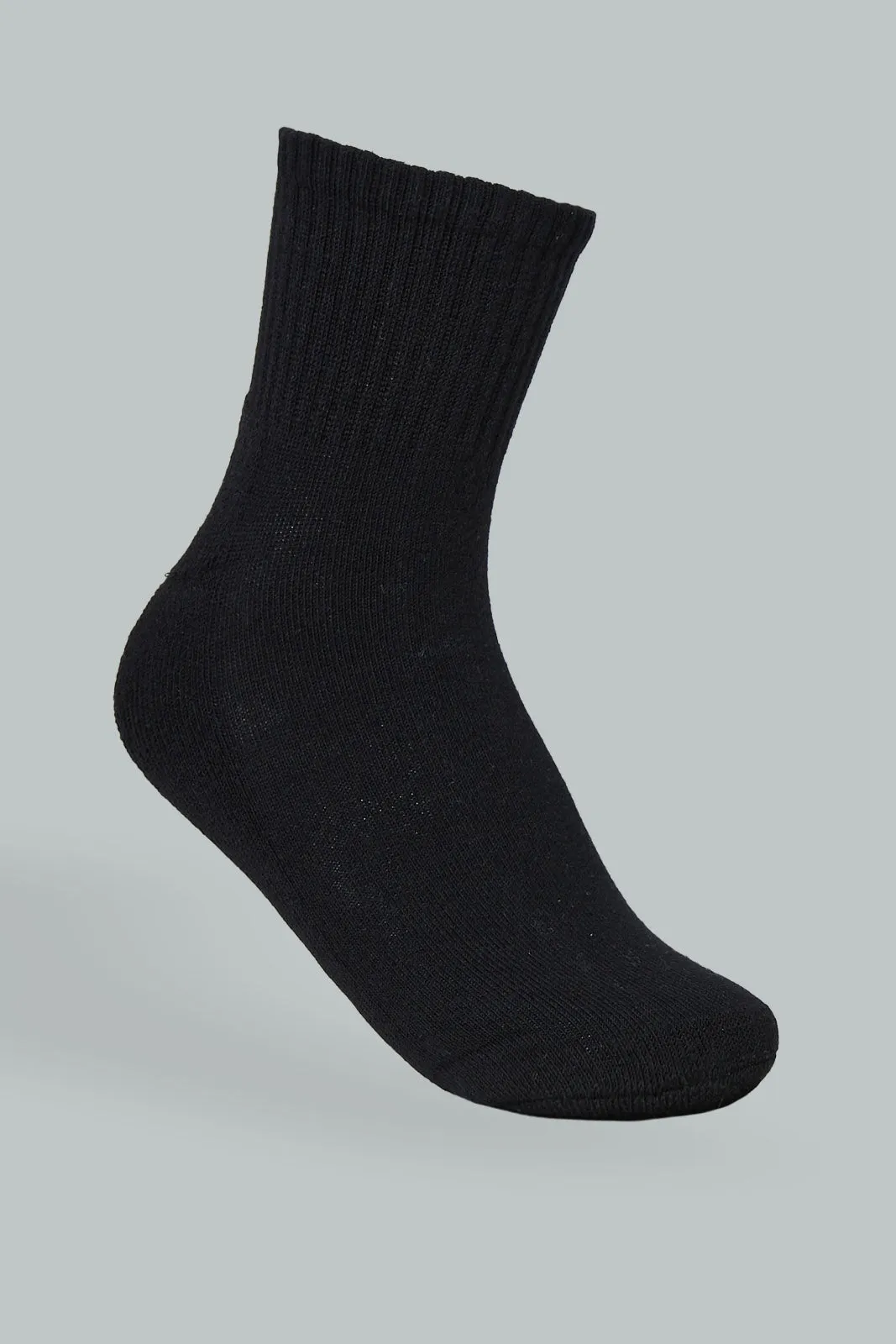 Black Sports Socks (Pack of 2)