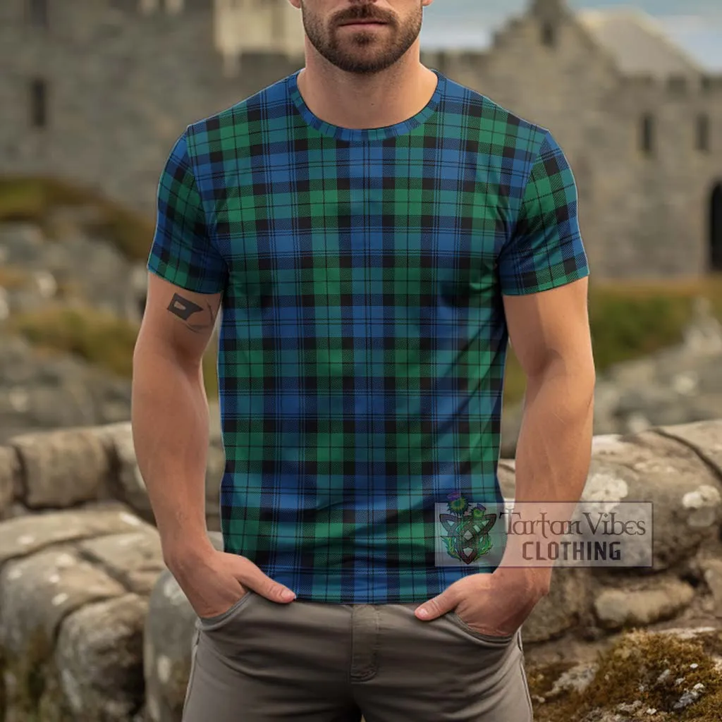 Black Watch Ancient Tartan Cotton T-Shirt