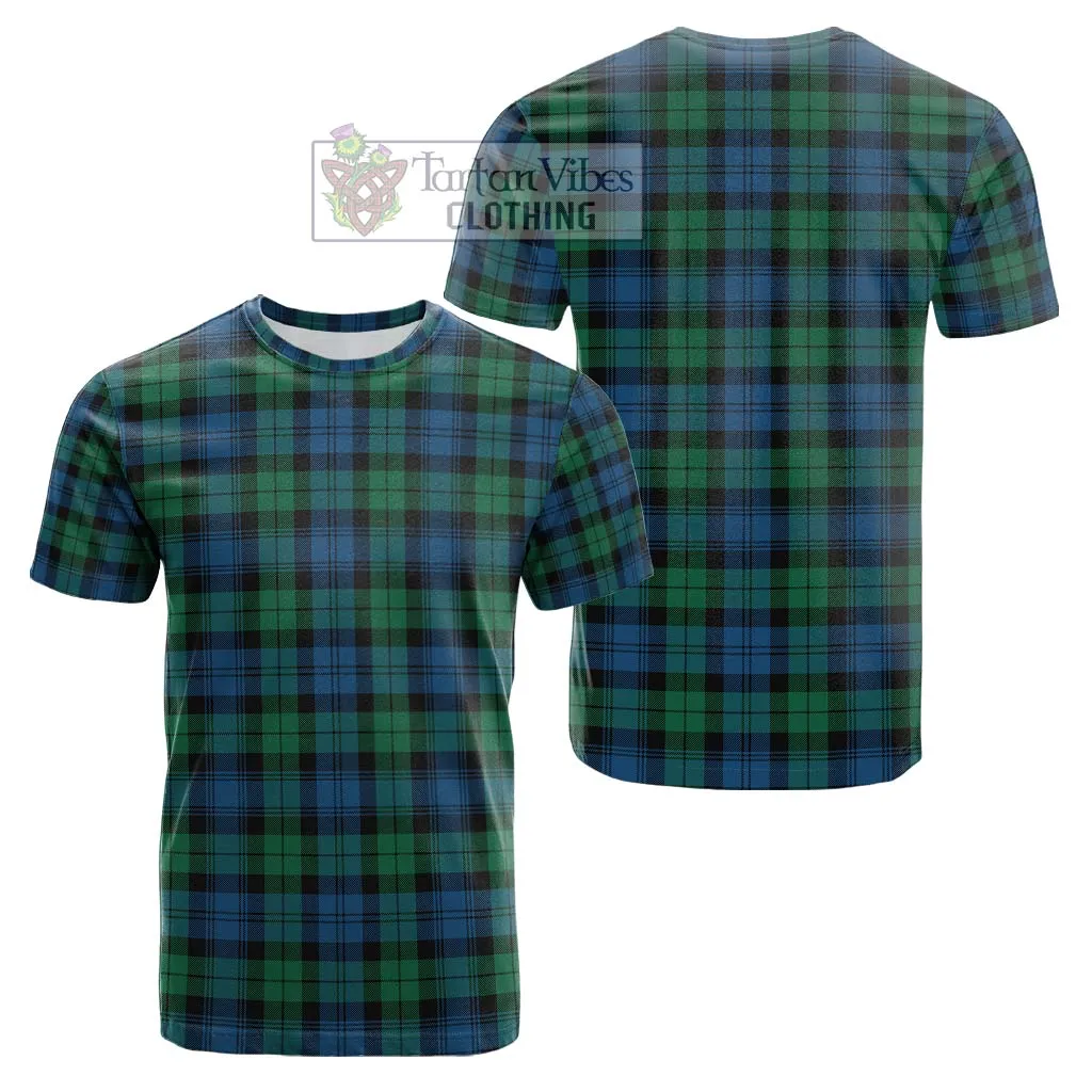 Black Watch Ancient Tartan Cotton T-Shirt