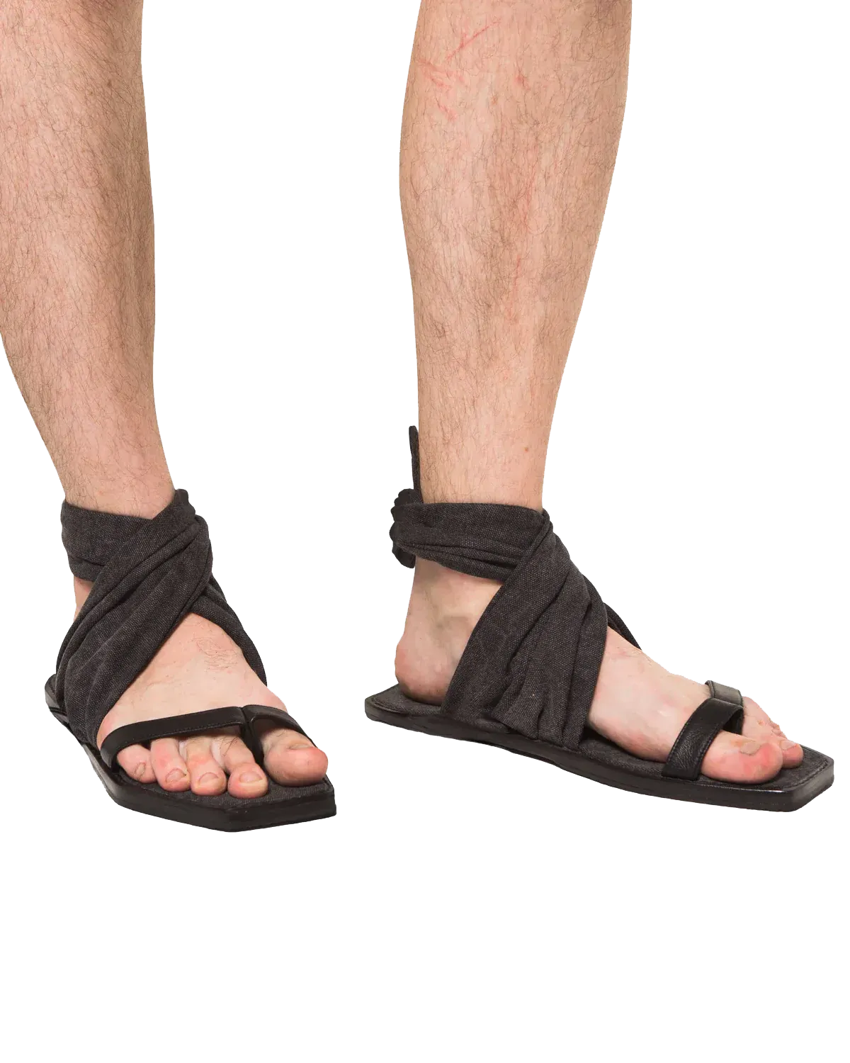 Bound sandals