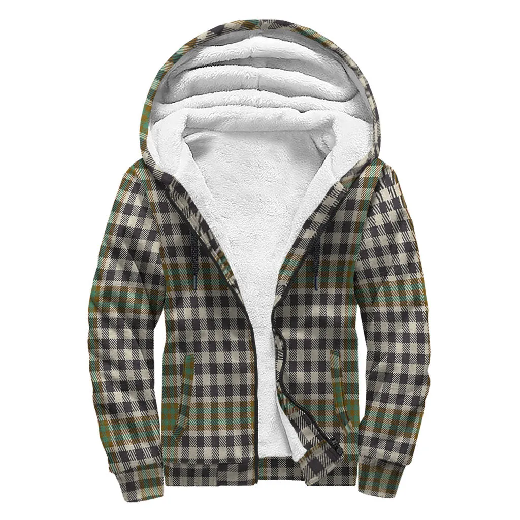 Burns Check Tartan Sherpa Hoodie