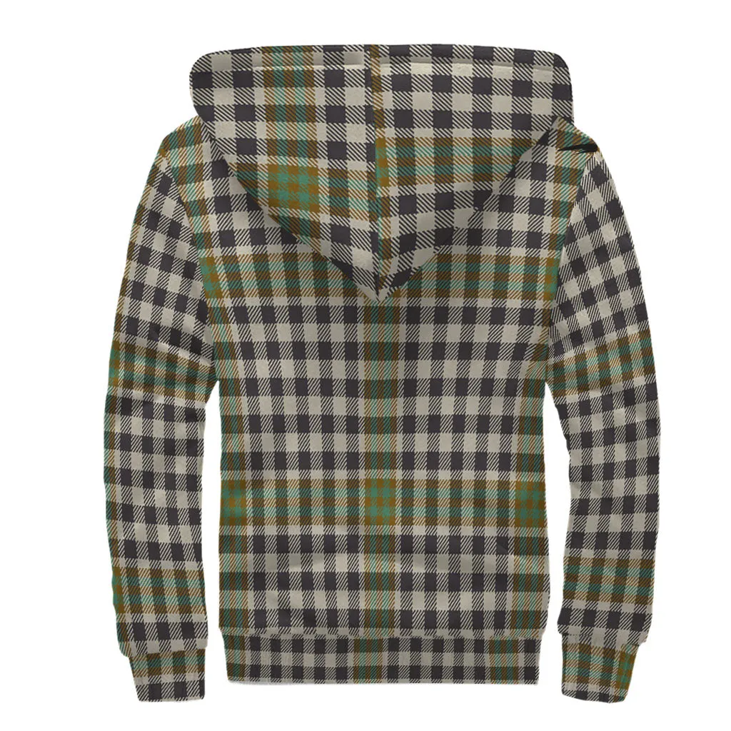 Burns Check Tartan Sherpa Hoodie