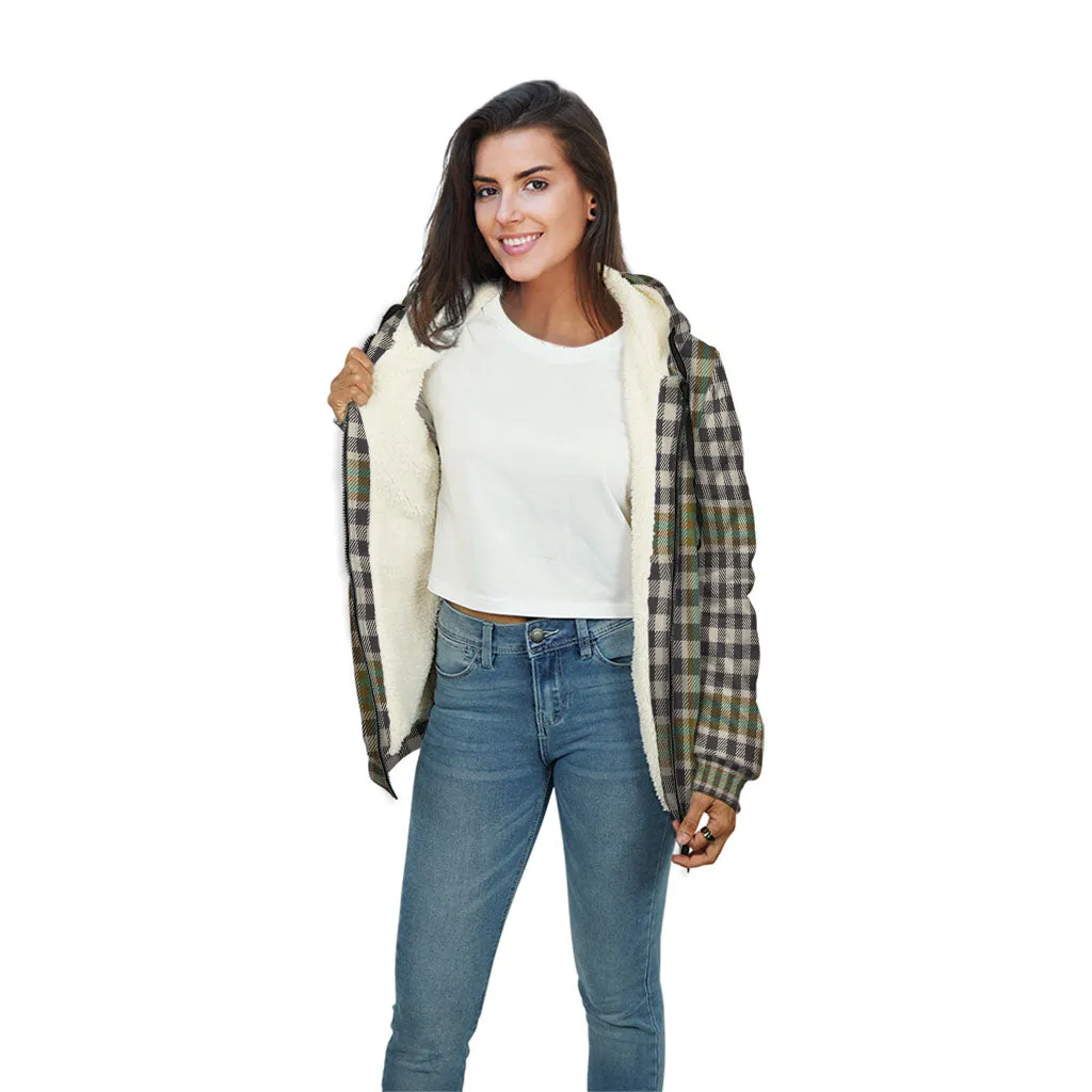 Burns Check Tartan Sherpa Hoodie