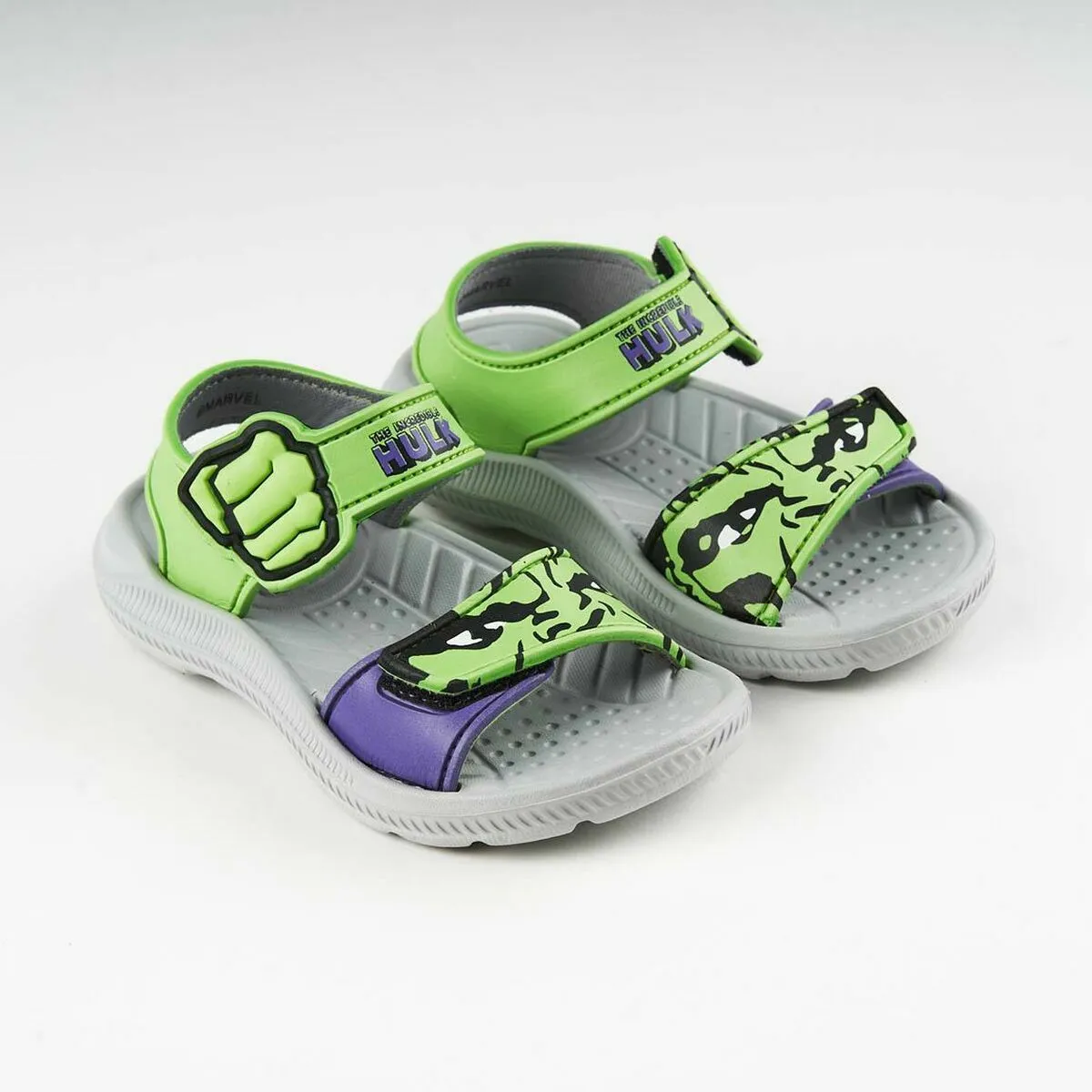 Children's sandals The Avengers Green