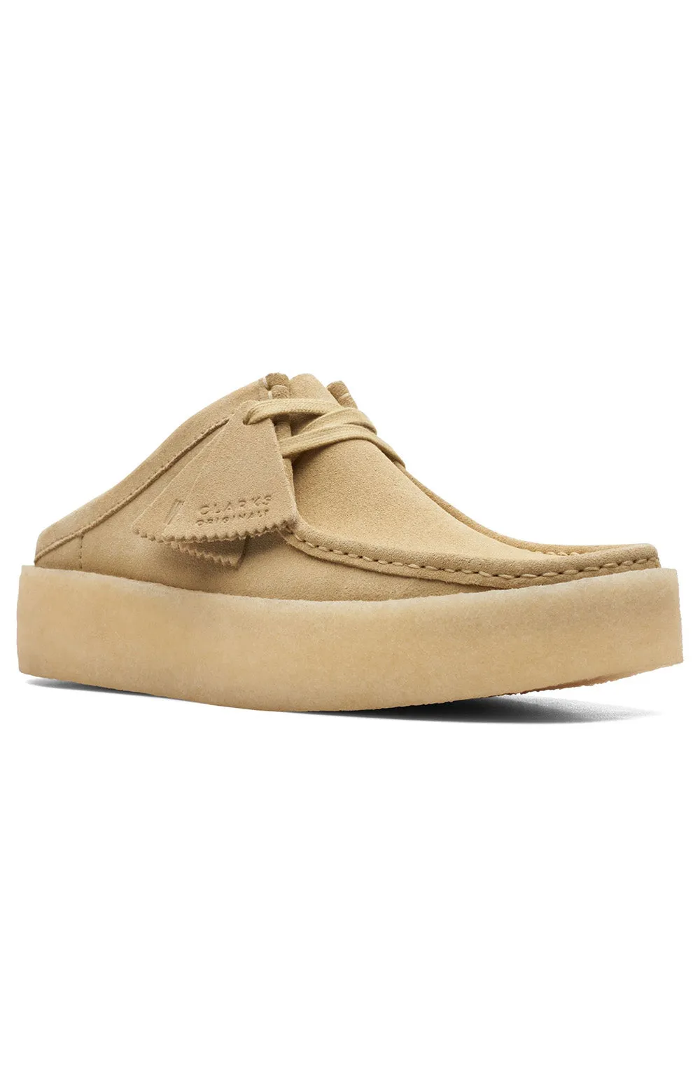 Clarks Wallabee Mule Cup Lo - Maple Suede