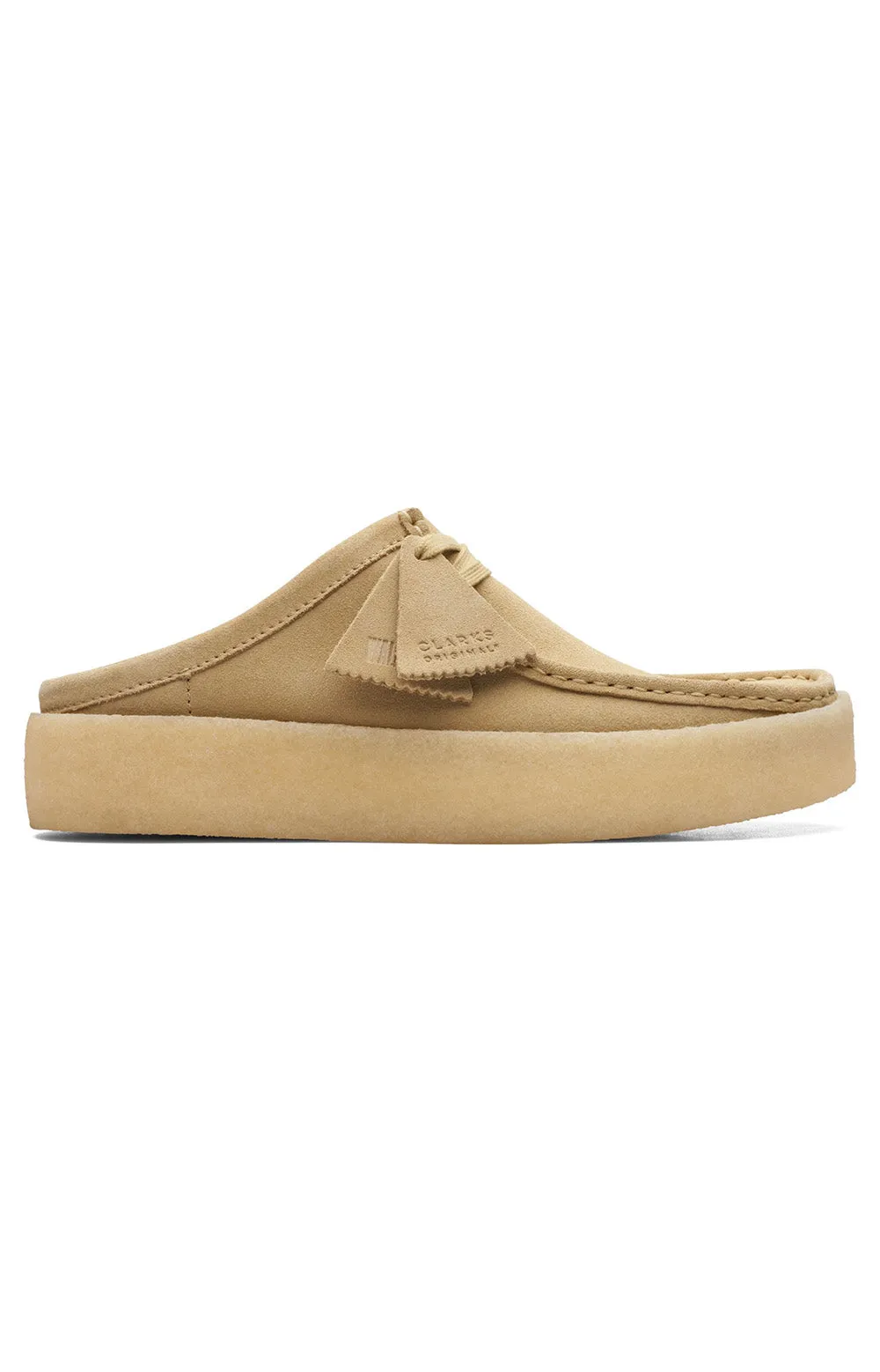 Clarks Wallabee Mule Cup Lo - Maple Suede