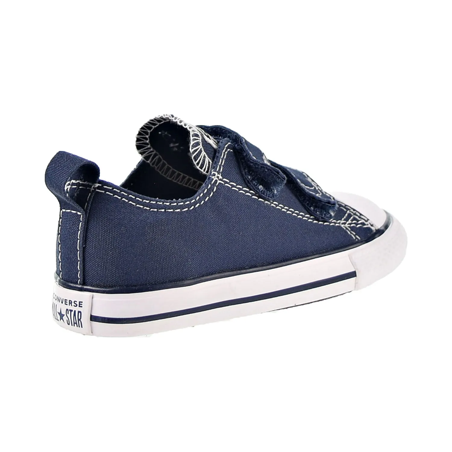 Converse Chuck Taylor All Star 2V Low Top Toddler Shoes Athletic Navy-White