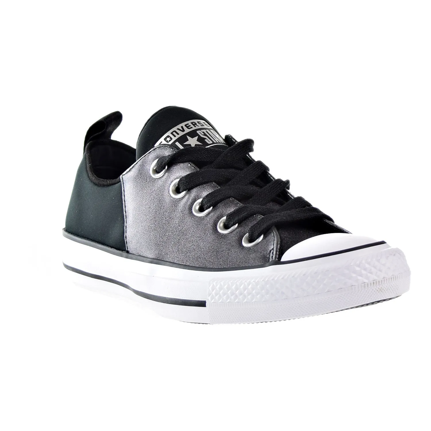 Converse Chuck Taylor All Star Sloane Glam Leather Low Top Women's Shoe Black/White