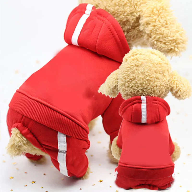 Cool Trending Dog Hoodie Sweater Cotton Jacket Sweatshirt Four Legged Clothes for Small Medium Dog