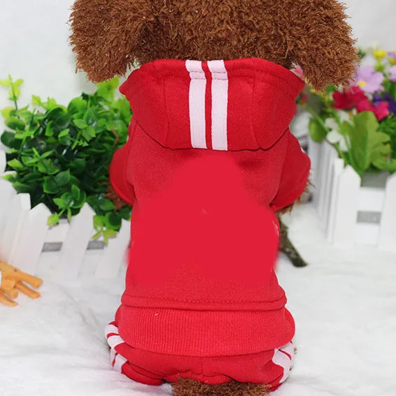 Cool Trending Dog Hoodie Sweater Cotton Jacket Sweatshirt Four Legged Clothes for Small Medium Dog