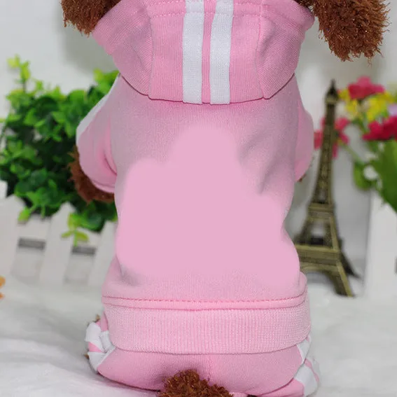 Cool Trending Dog Hoodie Sweater Cotton Jacket Sweatshirt Four Legged Clothes for Small Medium Dog