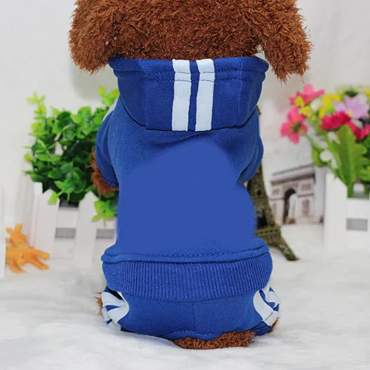 Cool Trending Dog Hoodie Sweater Cotton Jacket Sweatshirt Four Legged Clothes for Small Medium Dog