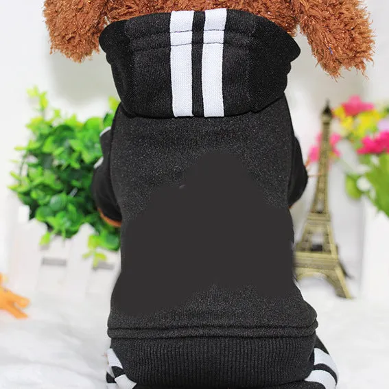 Cool Trending Dog Hoodie Sweater Cotton Jacket Sweatshirt Four Legged Clothes for Small Medium Dog