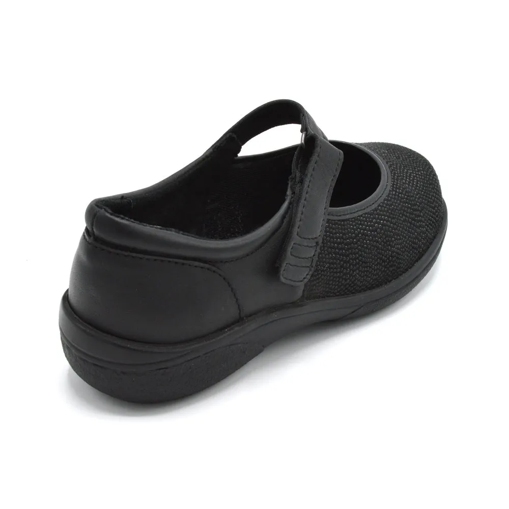 DB Roberta - Ladies Extra Fitting Shoe - 6V (6E-8E) Fitting - Black