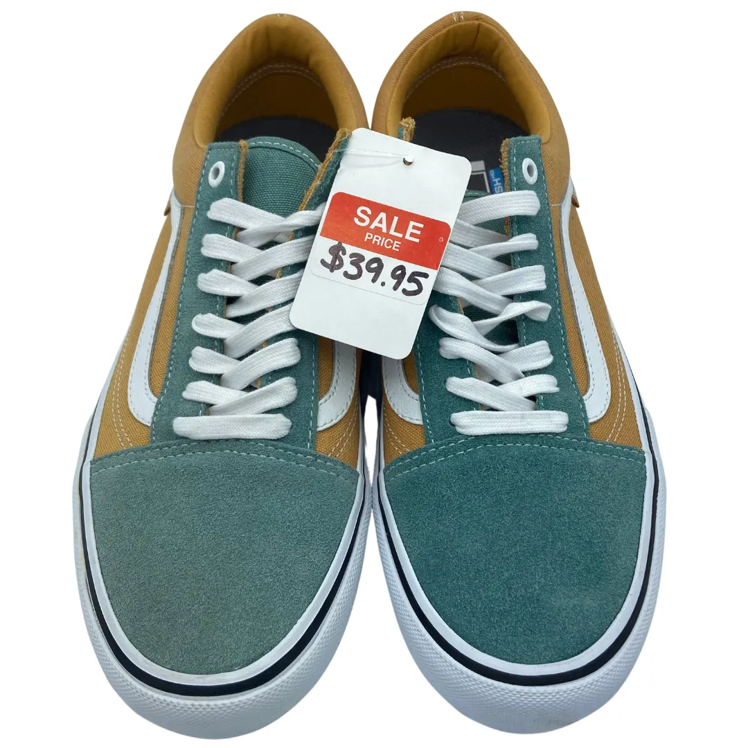 DISCOLORED Vans Old Skool Oak Buff / Oil Blue Skate Shoes NO BOX*