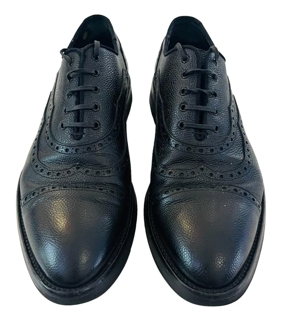 Dolce & Gabbana Leather Oxford Shoes. Size 9