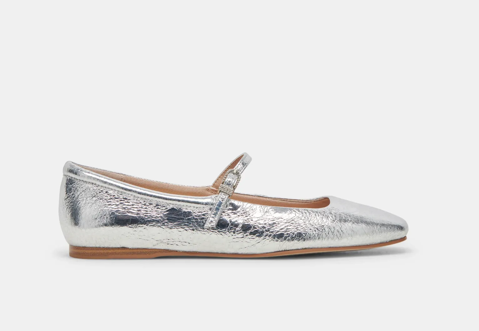 Dolce Vita Reyes Ballet Flat Silver