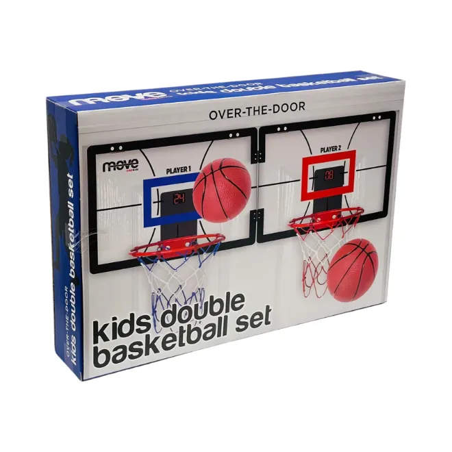 Double Basketball Set