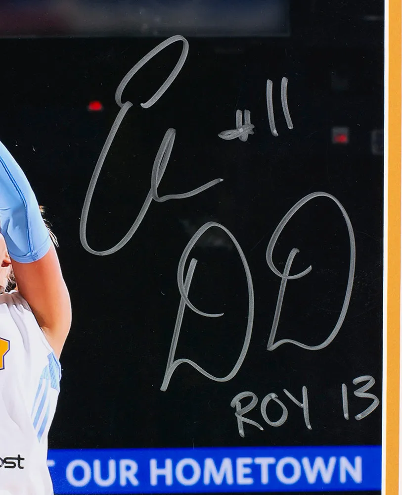 Elena Delle Donne Signed Framed 16x20 Chicago Sky Photo ROY 13 PSA/DNA Holo